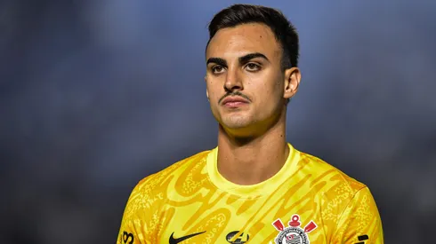 Matheus Donelli, goleiro do Corinthians. Foto: Thiago Ribeiro/AGIF