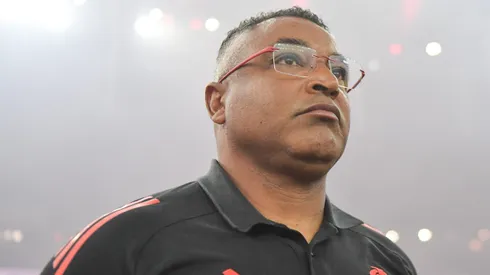 SP – RIO DE JANEIRO – 29/03/2025 – BRASILEIRO A 2025, FLAMENGO X INTERNACIONAL – Roger Machado tecnico do Internacional durante partida contra o Flamengo no estadio Maracana pelo campeonato Brasileiro A 2025. Foto: Thiago Ribeiro/AGIF