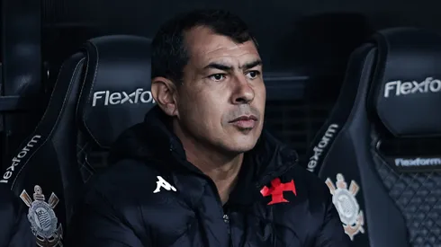 Fabio Carille tecnico do Vasco durante partida contra o Corinthians no estadio Arena Corinthians pelo campeonato Brasileiro A 2025. Foto: Fabio Giannelli/AGIF