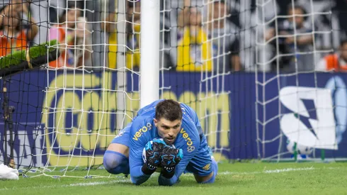 SP – FORTALEZA – 05/04/2025 – BRASILEIRO A 2025, CEARA X GREMIO – volpi goleiro do Gremio durante partida contra o Ceara no estadio Arena Castelao pelo campeonato Brasileiro A 2025. Foto: Baggio Rodrigues/AGIF
