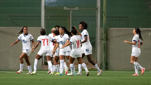 Jogadoras do Bahia em partida no Brasileirão Feminino A1 – Foto: CBF_Oficial