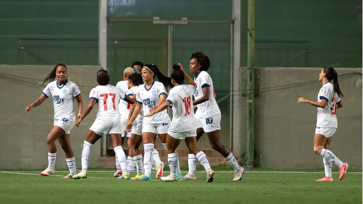 Jogadoras do Bahia em partida no Brasileirão Feminino A1 - Foto: CBF_Oficial