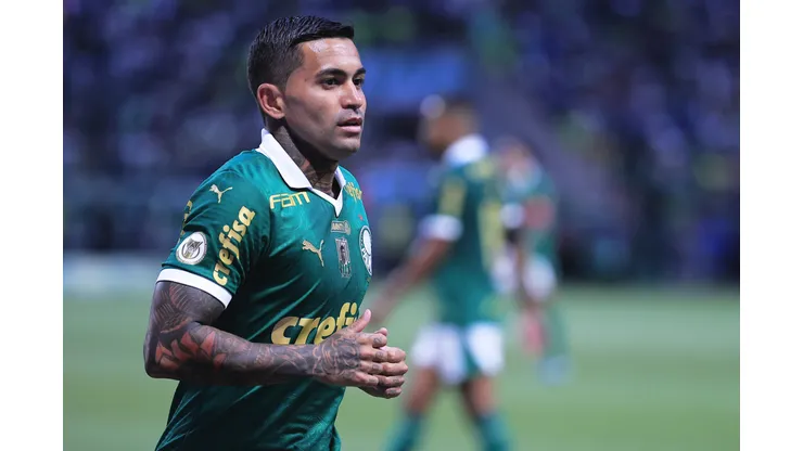 Dudu jogador do Palmeiras durante partida contra o Fortaleza no estadio Arena Allianz Parque pelo campeonato Brasileiro A 2024.