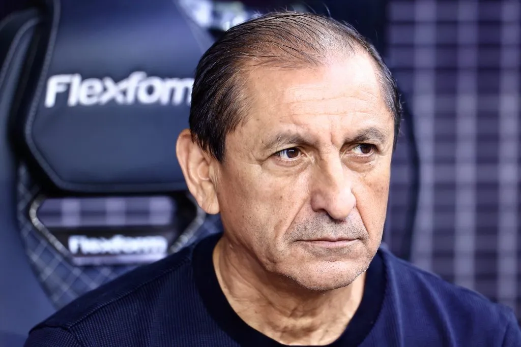 Ramon Diaz tecnico do Corinthians durante partida contra o Velo Clube no estadio Arena Corinthians pelo campeonato Paulista 2025. Foto: Marcello Zambrana/AGIF