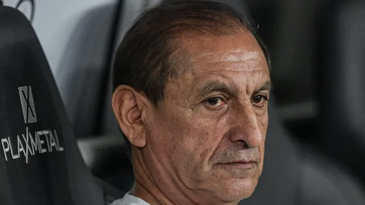 Ramon Diaz tecnico do Corinthians durante partida contra o Botafogo no estadio Engenhao pelo campeonato Brasileiro A 2024.