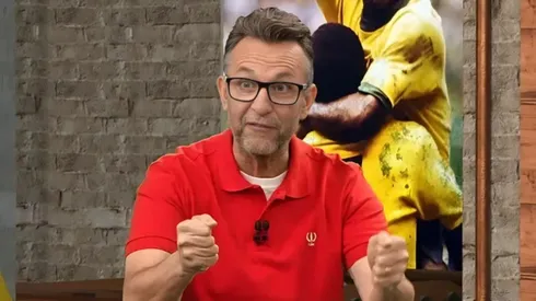 Neto comenta sobre Botafogo x Santos de 95. Foto reprodução: Band