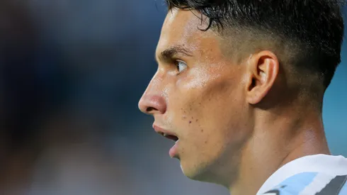 Ferreira jogador do Gremio durante partida contra o Sao Paulo no estadio Arena do Gremio pelo campeonato Brasileiro A 2021.