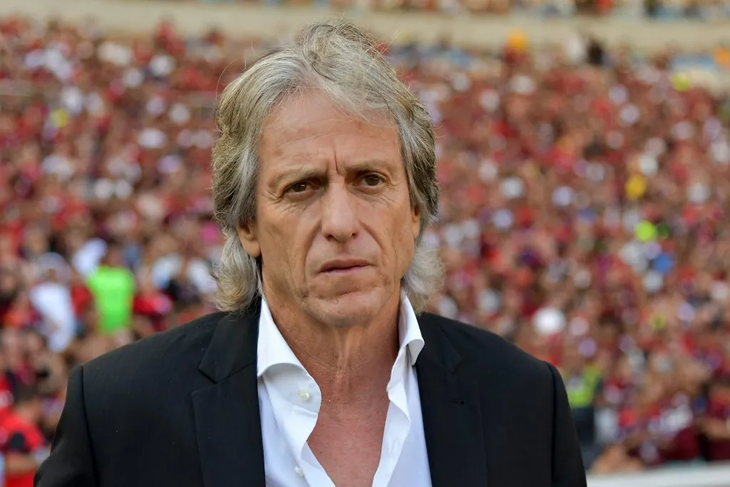 RJ – Rio de Janeiro – 03/11/2019 – Brasileiro A 2019, Flamengo x Corinthians -Jorge Jesus tecnico do Flamengo durante partida contra o Corinthians no estadio Maracana pelo campeonato Brasileiro A 2019. Foto: Thiago Ribeiro/AGIF