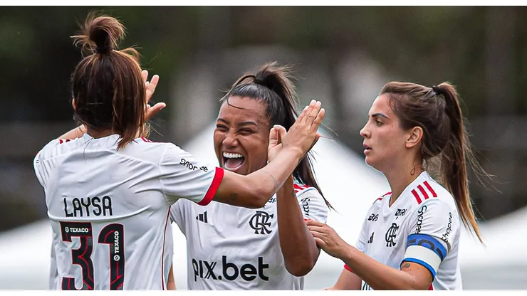 Equipe Feminina do Flamengo (Foto: Paula Reis / Flamengo)