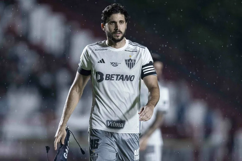 GO – GOIANIA – 06/11/2024 – BRASILEIRO A 2024, ATLETICO-GO X ATLETICO-MG – Igor Rabello jogador do Atletico-MG durante partida contra o Atletico-GO no estadio Antonio Accioly pelo campeonato Brasileiro A 2024. Foto: Heber Gomes/AGIF