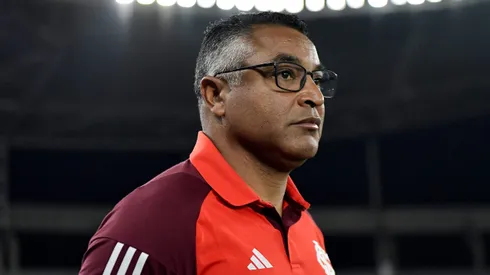 Roger Machado durante confronto entre Botafogo e Internacional no Brasileirão de 2024.