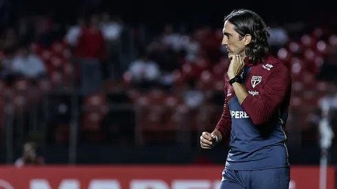 Zubeldía, técnico do São Paulo. Fabio Giannelli/AGIF
