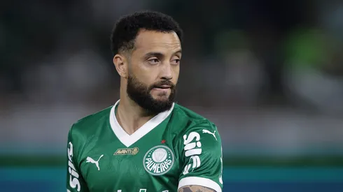 Felipe Anderson jogador do Palmeiras durante partida contra o Corinthians