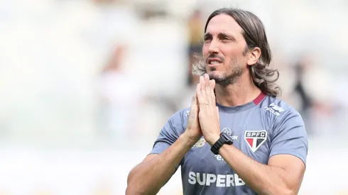Luis Zubeldía, técnico do São Paulo. Foto: Gilson Lobo/AGIF