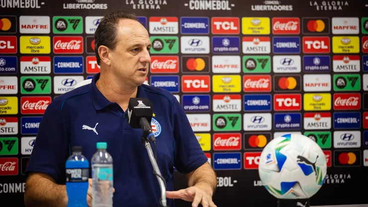 Rogério Ceni, técnico do Bahia, após partida contra o Nacional pela Libertadores (Imagem: Letícia Martins/EC Bahia)