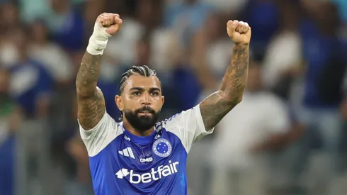Gabigol em partida pelo Cruzeiro. Foto: Gilson Lobo/AGIF