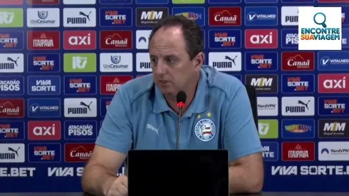 Rogério Ceni não se cala e reclama da postura do Bahia contra Mirassol