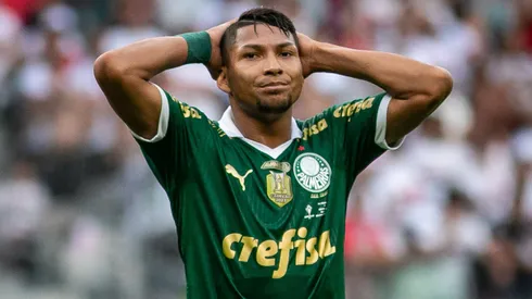 Rony jogador do Palmeiras durante partida contra o Sao Paulo no estadio Mineirao pelo campeonato Supercopa 2024.