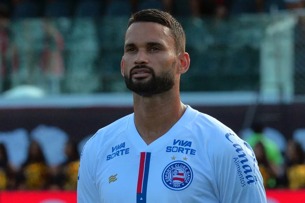 Willian José, centroavante do Bahia. Foto: Walmir Cirne/AGIF
