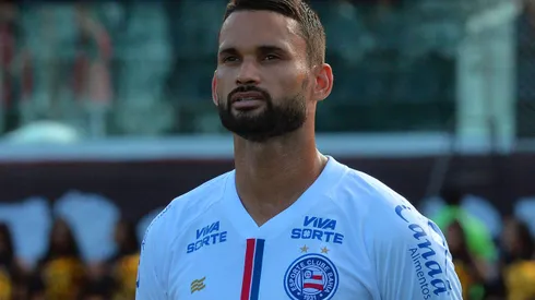 Willian José durante confronto contra o Vitória no Campeonato Baiano de 2025. Foto: Walmir Cirne/AGIF