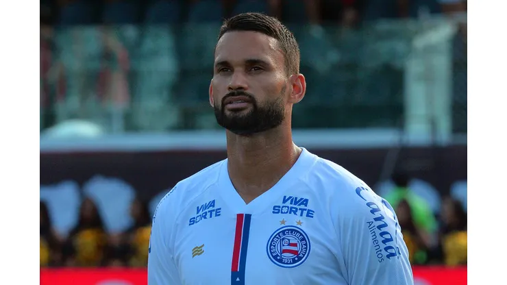 Willian José durante confronto contra o Vitória no Campeonato Baiano de 2025. Foto: Walmir Cirne/AGIF