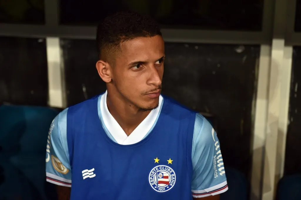 BA – SALVADOR – 03/09/2023 – BRASILEIRO A 2023, BAHIA X VASCO – Luciano Juba, jogador do Bahia durante partida contra o Vasco no estadio Arena Fonte Nova pelo campeonato Brasileiro A 2023. Foto: Walmir Cirne/AGIF