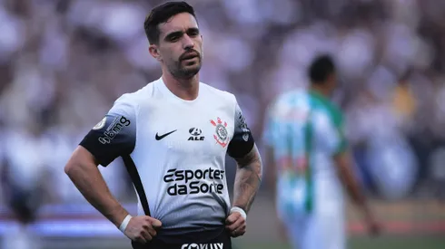 Igor Coronado jogador do Corinthians durante partida contra o Juventude no estadio Arena Corinthians pelo campeonato Brasileiro A 2024.