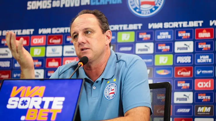 Rogério Ceni, técnico do Bahia, após empate com o Mirassol no Brasileirão (Imagem: Letícia Martins/EC Bahia)