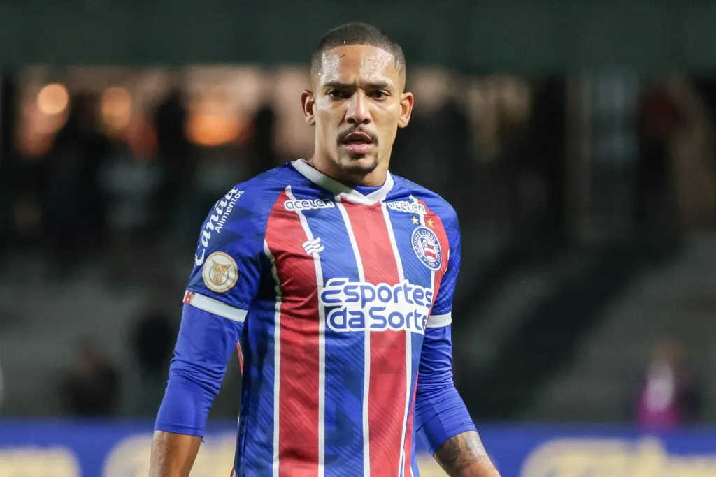 PR – CURITIBA – 14/09/2023 – BRASILEIRO A 2023, CORITIBA X BAHIA – Gilberto jogador do Bahia durante partida contra o Coritiba no estadio Couto Pereira pelo campeonato Brasileiro A 2023. Foto: Robson Mafra/AGIF