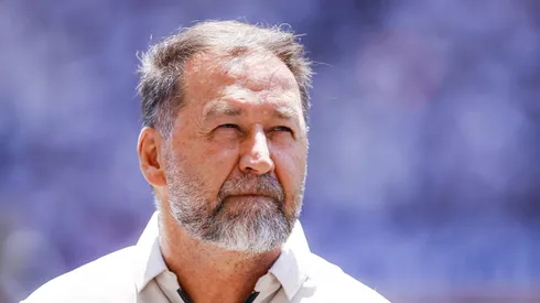 SP – SAO PAULO – 20/11/2024 – BRASILEIRO A 2024, CORINTHIANS X CRUZEIRO – Augusto Melo presidente do Corinthians durante partida contra o Cruzeiro no estadio Arena Corinthians pelo campeonato Brasileiro A 2024. Foto: Marco Miatelo/AGIF