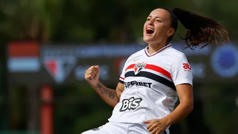 Jogadora do São Paulo. (Foto: Rubens Chiri / São Paulo FC)