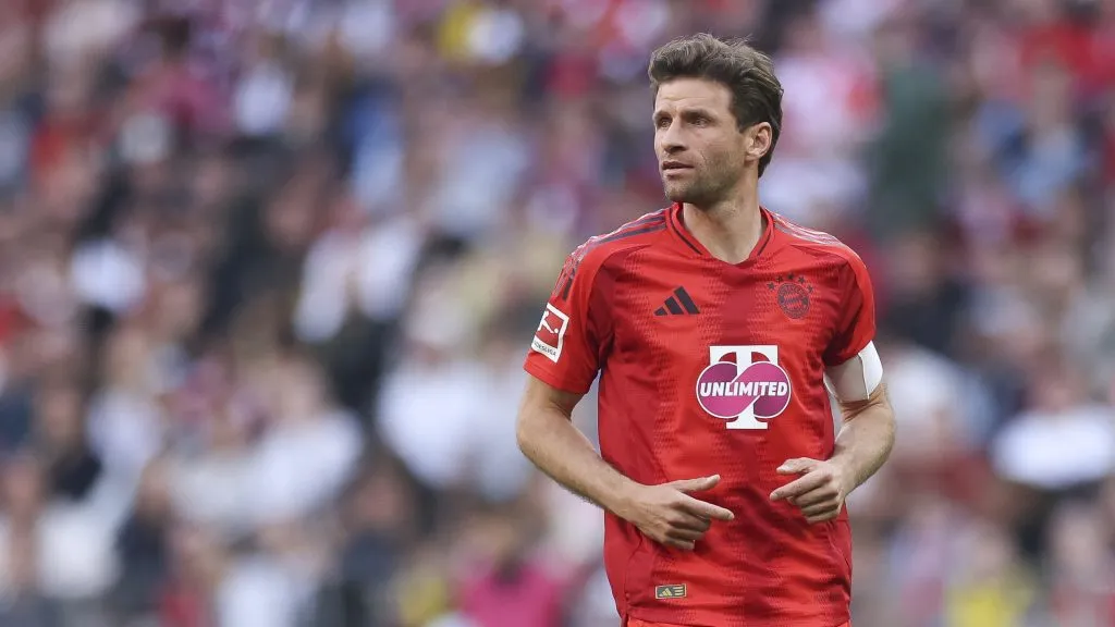 Thomas Muller está de saída do Bayern de Munique. (Photo by Maja Hitij/Getty Images)