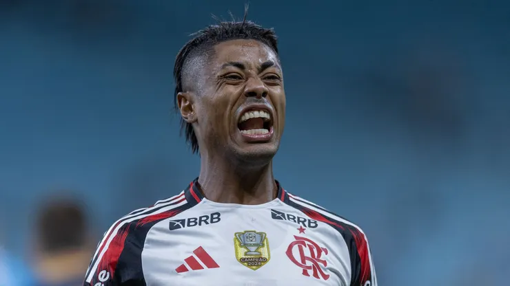 Bruno Henrique, atacante do Flamengo. Liamara Polli/AGIF