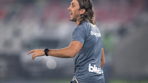 Zubeldía, técnico do São Paulo. Thiago Ribeiro/AGIF