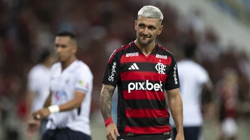 RJ – RIO DE JANEIRO – 22/02/2025 – CARIOCA 2025, FLAMENGO X MARICA – De Arrascaeta jogador do Flamengo durante partida contra o Marica no estadio Maracana pelo campeonato Carioca 2025. Foto: Jorge Rodrigues/AGIF