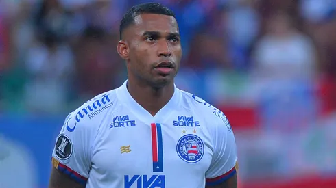 BA – SALVADOR – 13/03/2025 – COPA LIBERTADORES 2025, BAHIA X BOSTON RIVER – Jean Lucas, jogador do Bahia durante partida contra o Boston River no estadio Arena Fonte Nova pelo campeonato Copa Libertadores 2025. Foto: Walmir Cirne/AGIF
