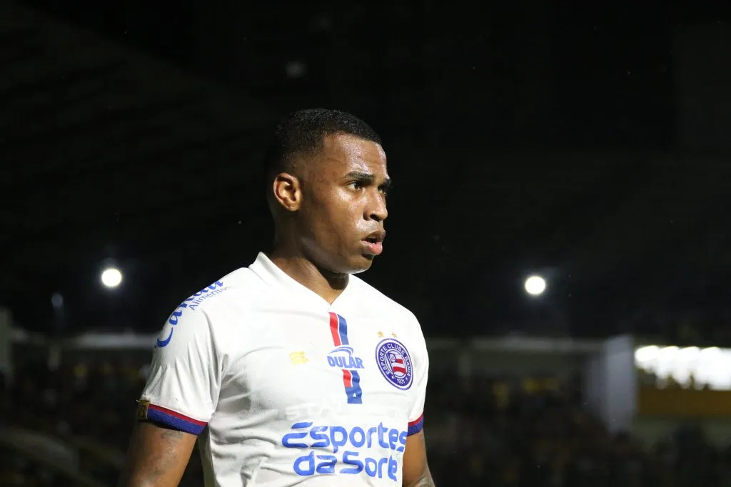 SC – CRICIUMA – 23/05/2024 – COPA DO BRASIL 2024, CRICIUMA X BAHIA – Jean Lucas jogador do Bahia durante partida contra o Criciuma no estadio Heriberto Hulse pelo campeonato Copa Do Brasil 2024. Foto: Leonardo Hubbe/AGIF