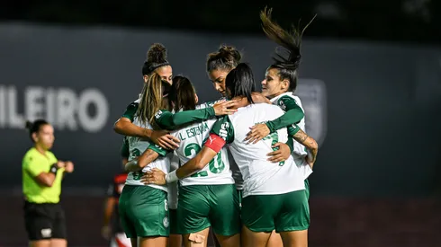 Jogadoras do Palmeiras feminino (Foto: Nayra Halm/ Staff Images Woman/ CBF)