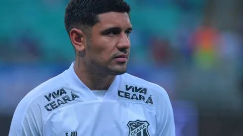 Galeano durante confronto contra o Bahia na Copa do Nordeste de 2025.