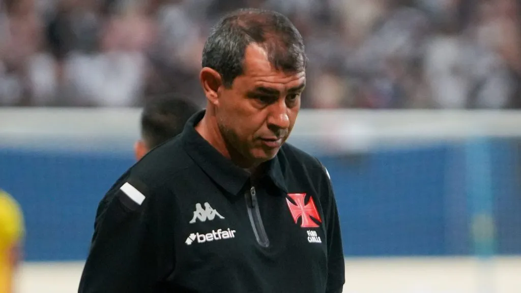 Carille, treinador do Vasco. Foto: Aguilar Abecassis/AGIF