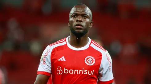 Enner Valencia jogador do Internacional durante partida contra o Flamengo no estadio Beira-Rio pelo campeonato Brasileiro A 2024. Foto: Luiz Erbes/AGIF