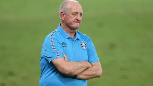 Felipão treinando o Grêmio