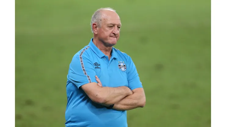 Felipão treinando o Grêmio