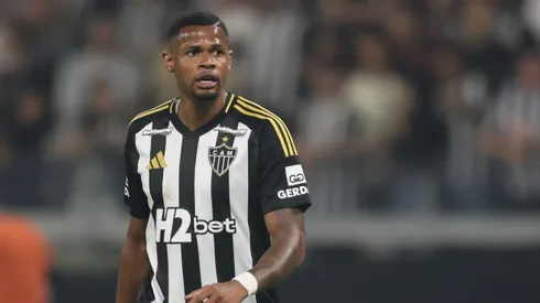 MG – BELO HORIZONTE – 29/01/2025 – MINEIRO 2025, ATLETICO-MG X AMERICA-MG – Junior Santos jogador do Atletico-MG durante partida contra o America-MG no estadio Mineirao pelo campeonato Mineiro 2025. Foto: Gilson Lobo/AGIF