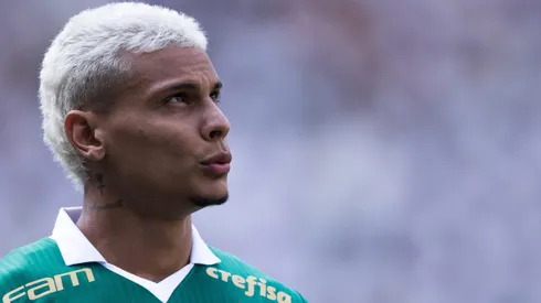 Richard Rios jogador do Palmeiras durante partida contra o Sao Paulo no estadio Arena Allianz Parque pelo campeonato Brasileiro A 2024.