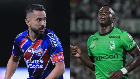 Bahia x Atlético Nacional se enfrentam pela Copa Libertadores 2025. Foto: AGIF / Instagram