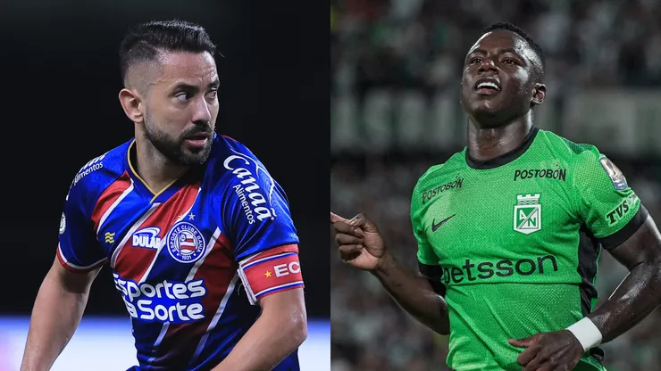 Bahia x Atlético Nacional se enfrentam pela Copa Libertadores 2025. Foto: AGIF / Instagram