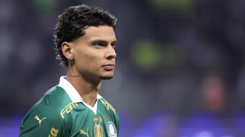 Richard Ríos em partida pelo Palmeiras. Foto: Marcello Zambrana/AGIF