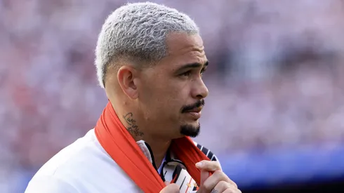 Luciano jogador do São Paulo durante partida contra o Santos no estádio Morumbi pelo campeonato Brasileiro A 2025. Foto: Marcello Zambrana/AGIF