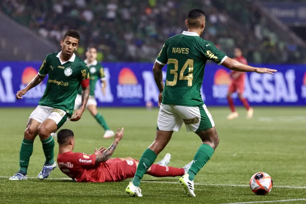 SP – SAO PAULO – 28/01/2025 – PAULISTA 2025, PALMEIRAS X BRAGANTINO – Naves jogador do Palmeiras durante partida contra o Bragantino no estadio Arena Allianz Parque pelo campeonato Paulista 2025. Foto: Marcello Zambrana/AGIF